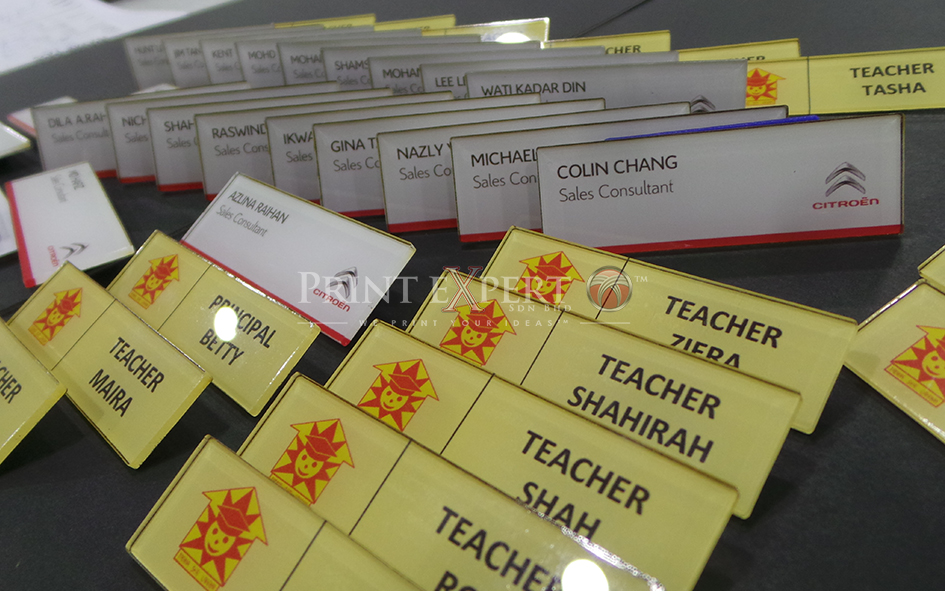 Name Tag Samples: Photo 6